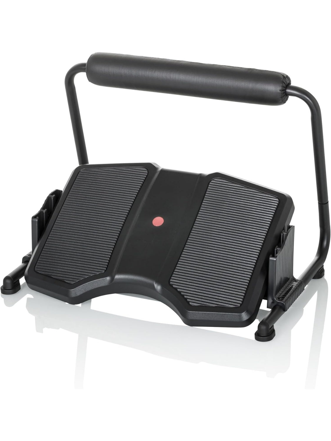 Soporte Ergonomico para Pies con Ajuste de Altura Inclinacion Regulable y Apoyo para Piernas Negro