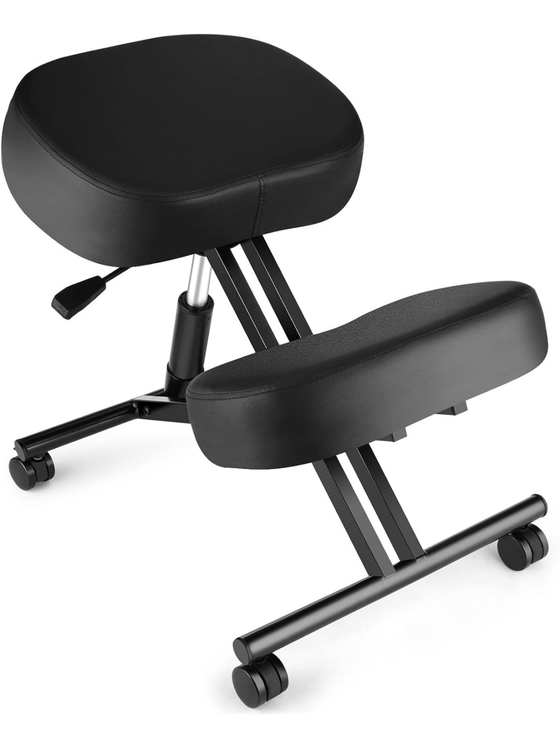 Silla ergonomica de rodillas ajustable para mejorar la postura en casa y oficina con diseno comodo y regulable