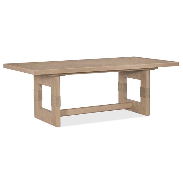 Mesa de centro Lyra, rayada natural